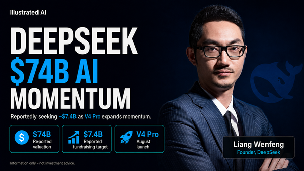 DeepSeek’s $74B AI Funding Push and Pre-IPO Surge