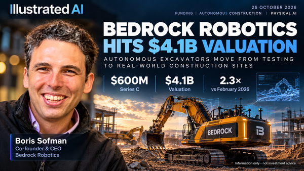 Bedrock Robotics’ $4.1B Bet on Autonomous Construction