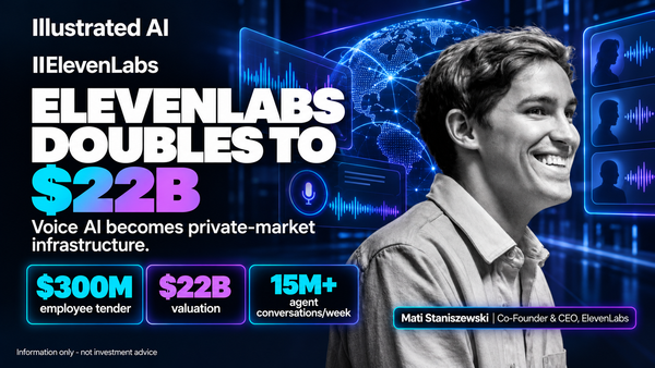 ElevenLabs Hits $22B as Voice AI Surges into Enterprise Infrastructure